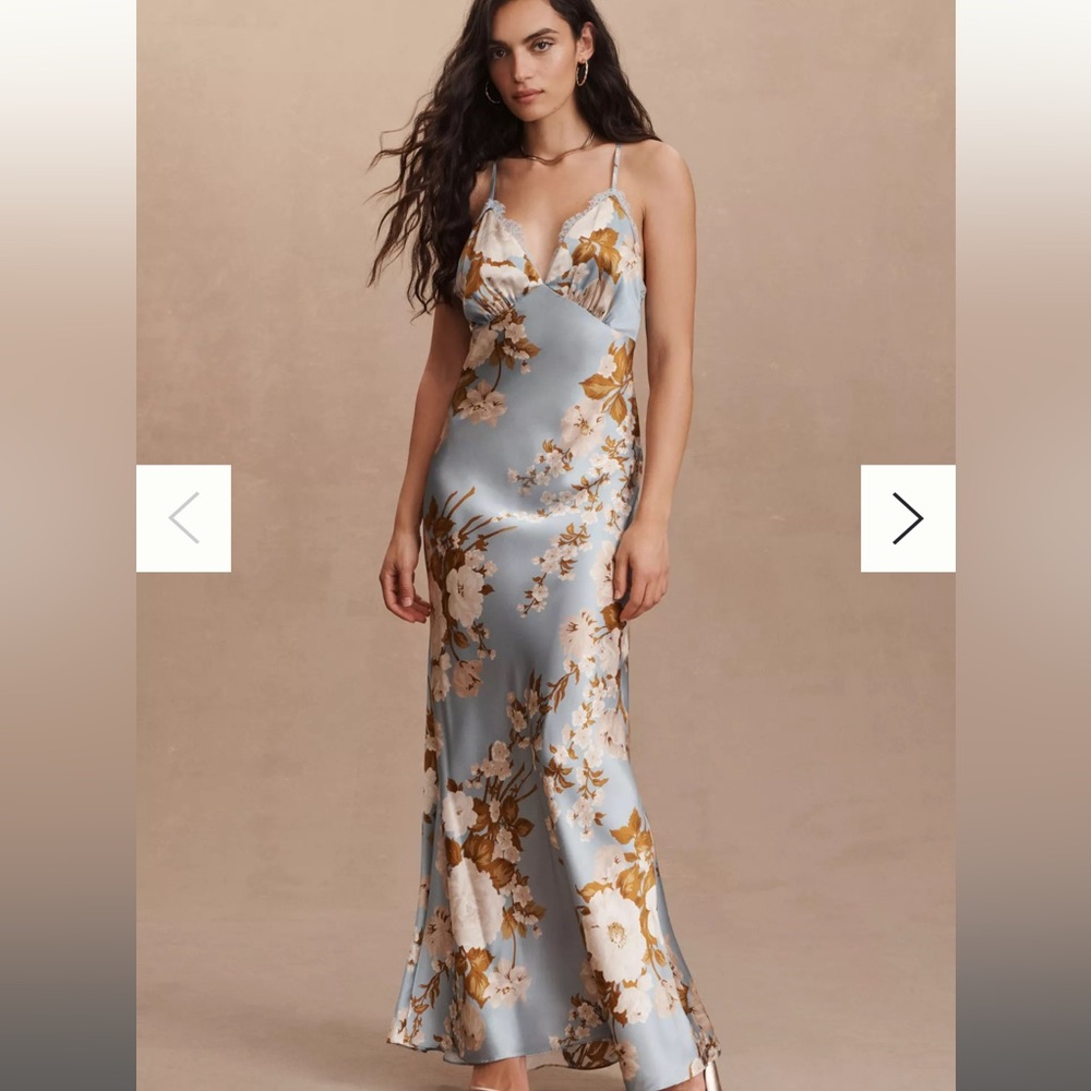 Reformation Maysen Silk dress